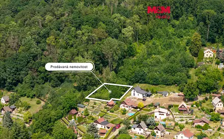 Prodej zahrady 610 m², Ryjice, okres Ústí nad Labem