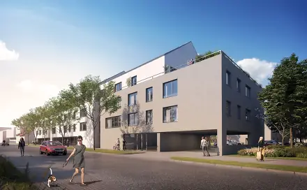 Bytový dům Roudná, Na Roudné, Plzeň