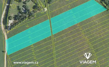Prodej pole 610 m², Kulířov, okres Blansko