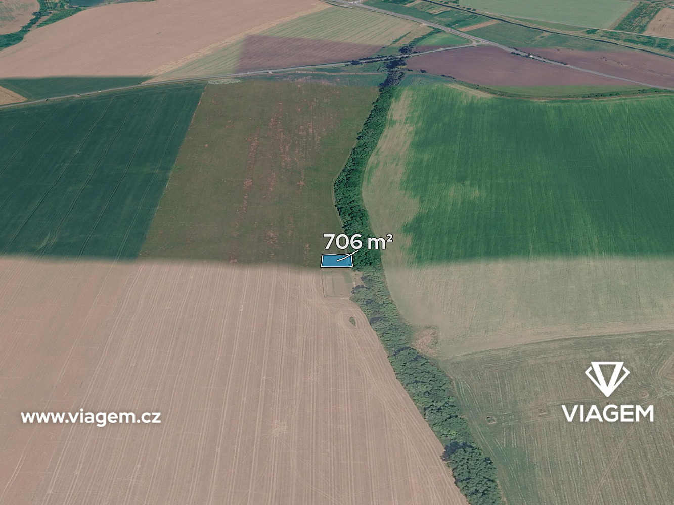 Prodej pole 706 m²