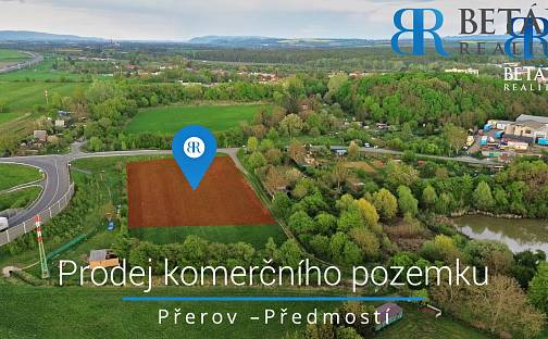 Prodej komerčního pozemku 4 309 m², Žernava, Přerov - Přerov II-Předmostí
