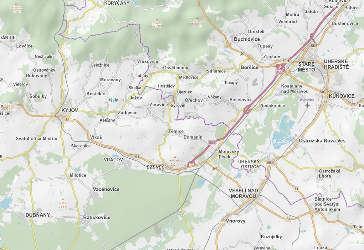 Prodej stavebního pozemku 625 m² – pohled 3