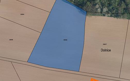 Prodej pole 1 320 m², Nosálov, okres Mělník