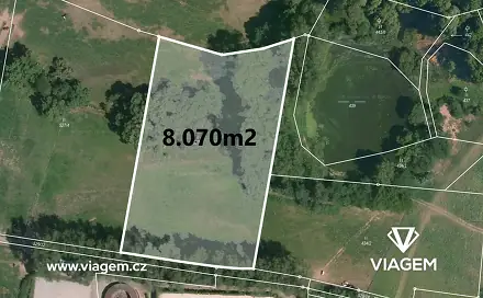 Prodej pole 2 690 m², Sulice, okres Praha-východ