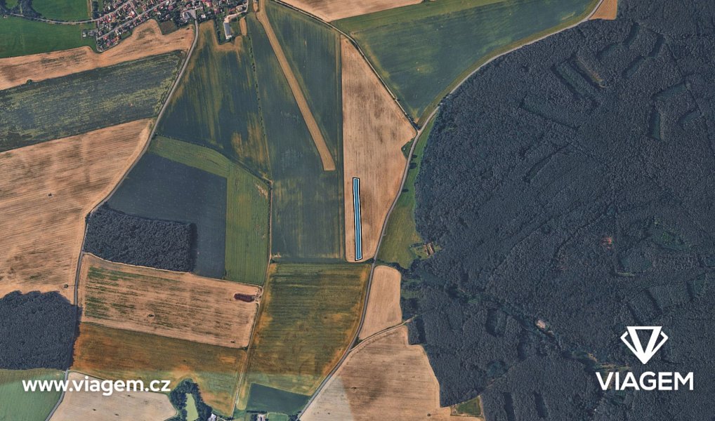 Prodej pole 1 856 m², Česká Bříza – náhled fotky 3