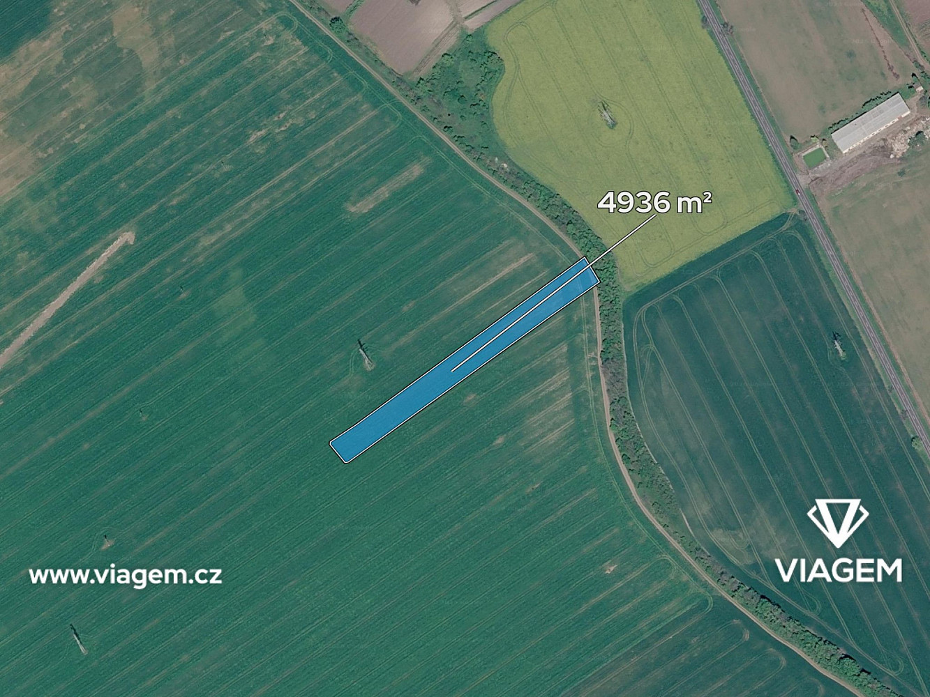 Prodej pole 617 m² – fotografie 2