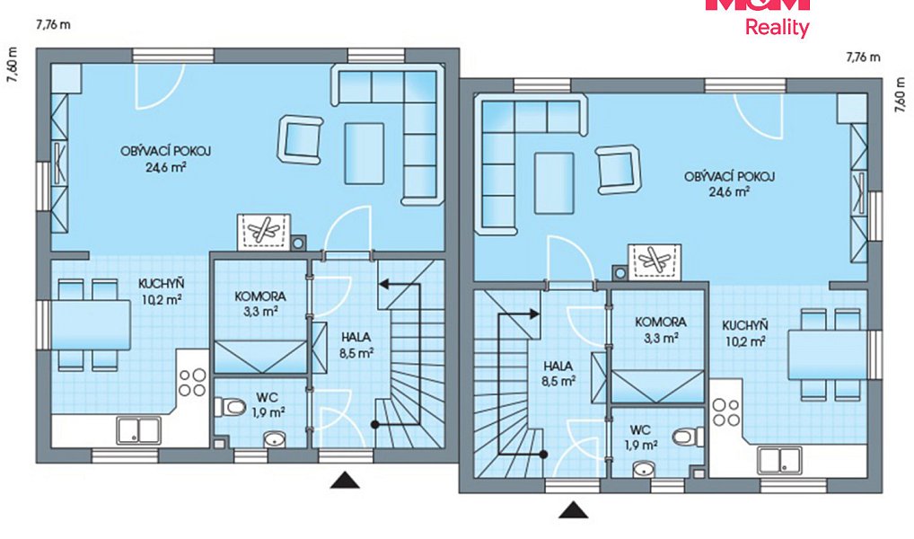 Prodej domu 97 m² s pozemkem 429 m², Lanžov – náhled fotky 4
