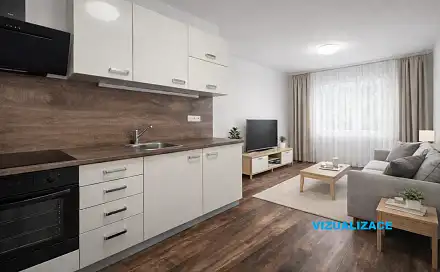 Pronájem bytu 2+kk 41 m², Slovenská, Teplice