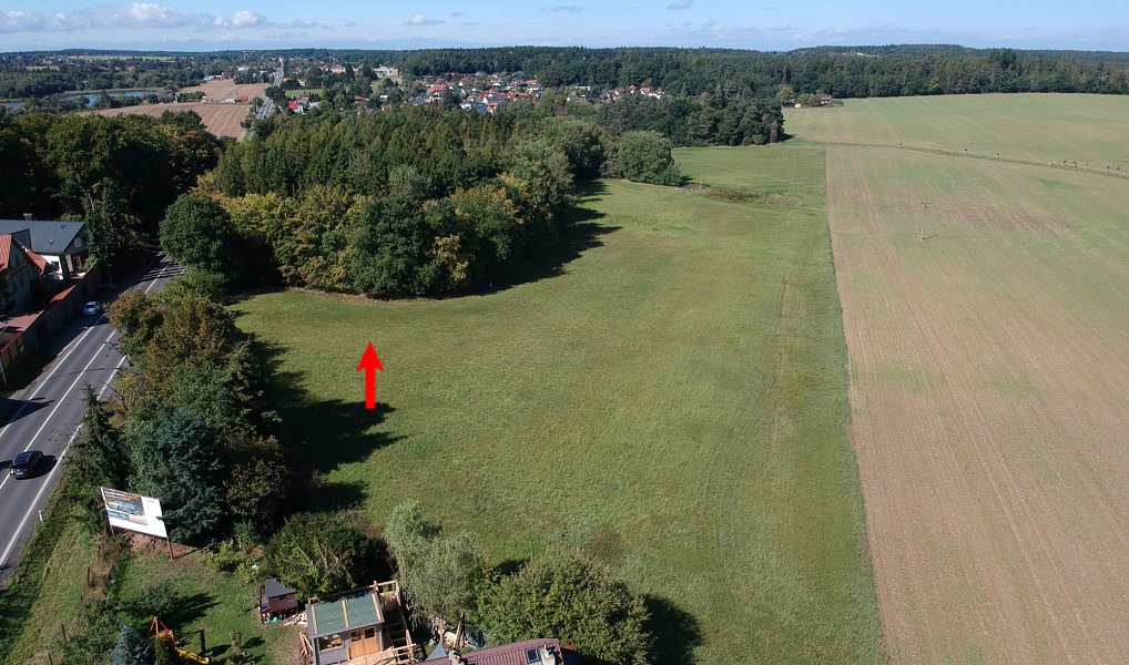 Prodej stavebního pozemku 1 706 m², Vyžlovka – náhled fotky 3