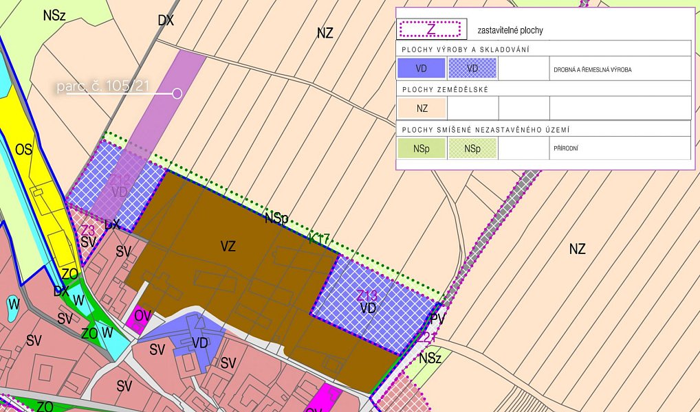 Prodej komerčního pozemku 5 483 m², Mysletice – náhled fotky 3