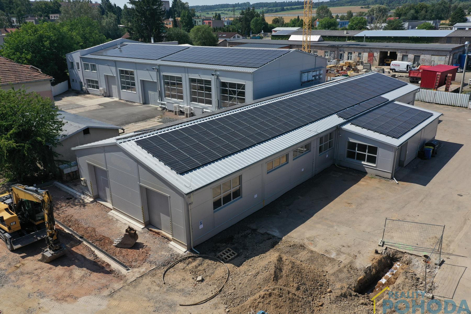 Pronájem výrobních prostor 557 m²