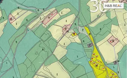 Prodej pozemku 1 831 m², Prostřední Bečva, okres Vsetín