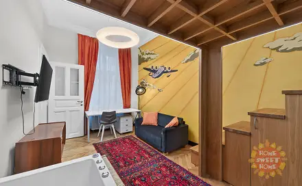 Pronájem bytu 1+1 32 m², Hálkova, Praha 2 - Nové Město
