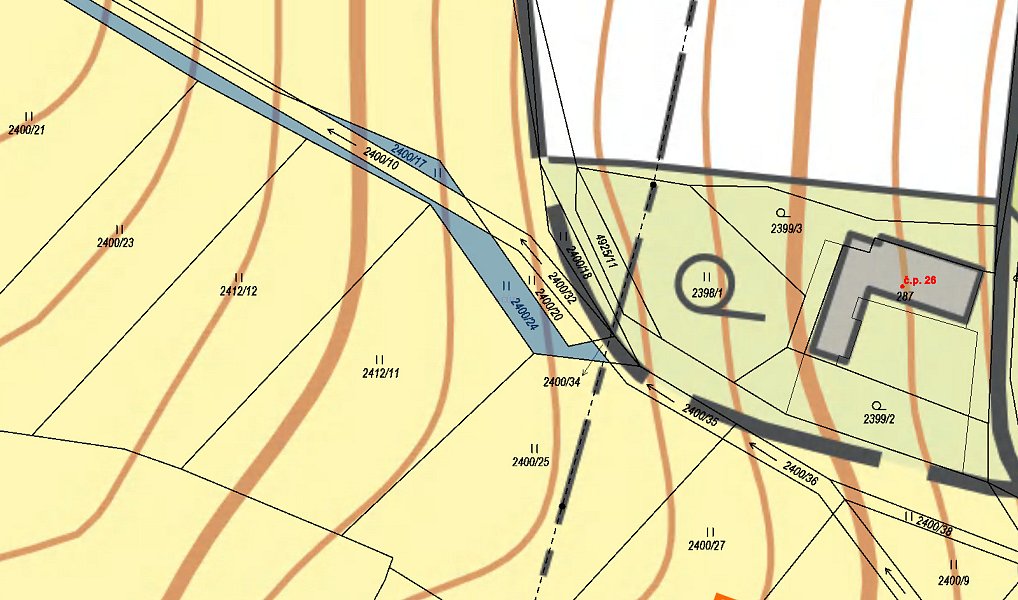 Prodej pozemku 150 m², Černovice – náhled fotky 3