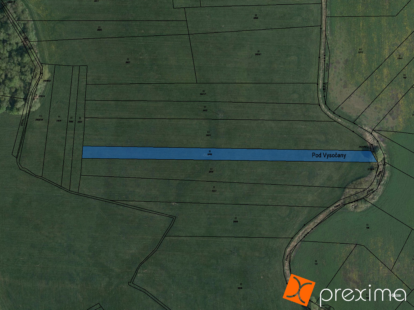 Prodej pozemku 249 m²