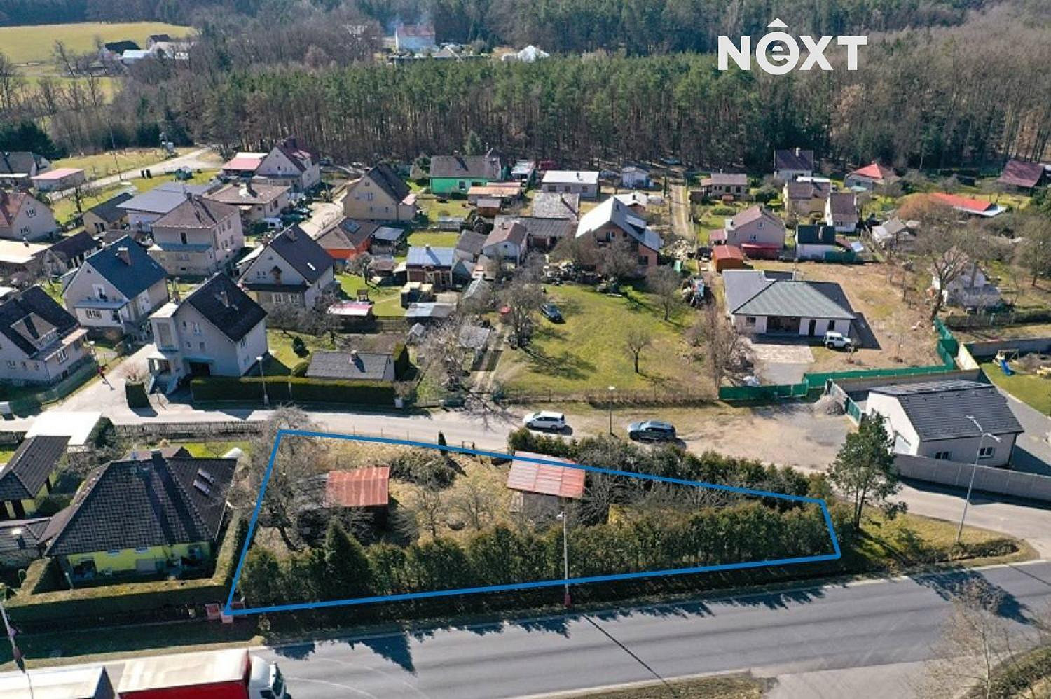 Prodej stavebního pozemku 920 m²