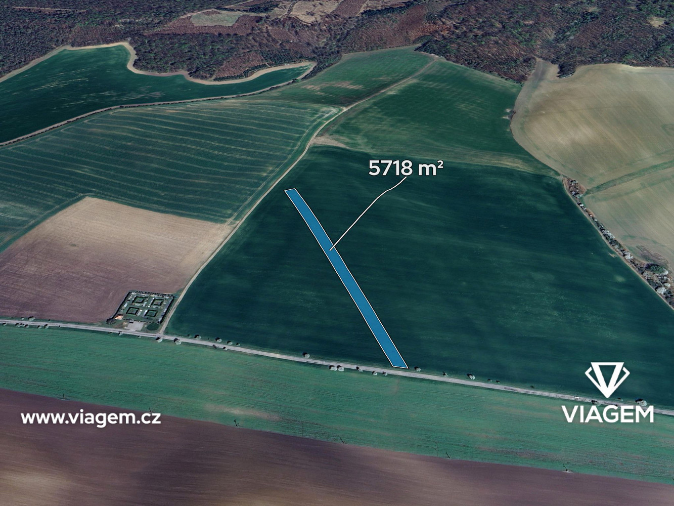 Prodej pole 1 143 m²