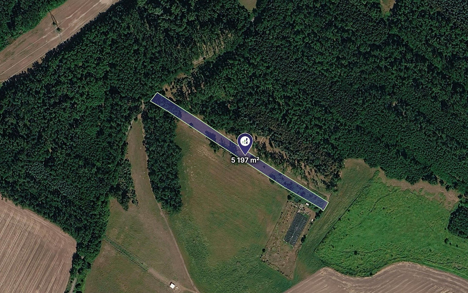 Prodej pole 2 599 m²