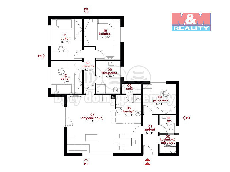 Prodej domu 114 m² s pozemkem 950 m² — photo 3