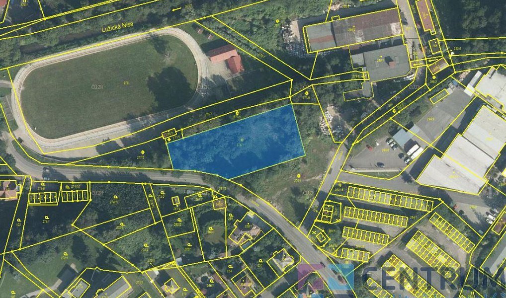 Prodej komerčního pozemku 2 866 m², Liberec – náhled fotky 2