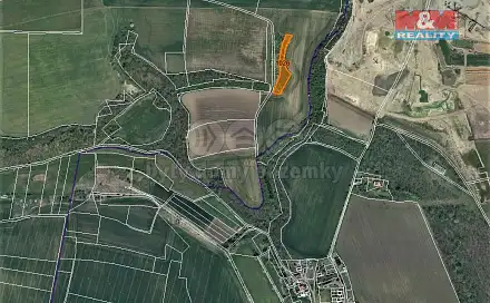 Prodej louky 3 037 m², Staňkovice, okres Louny