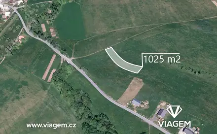 Prodej pole 427 m², Podolí, okres Vsetín