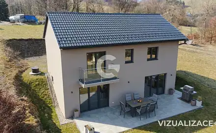 Prodej domu 119 m² s pozemkem 725 m², Prlov, okres Vsetín