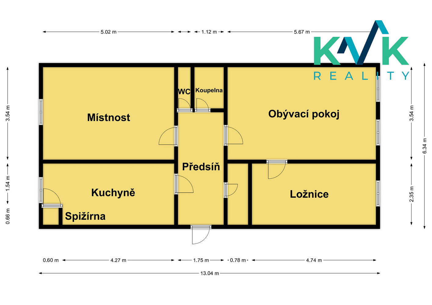 Prodej bytu 3+1 83 m² — photo 4
