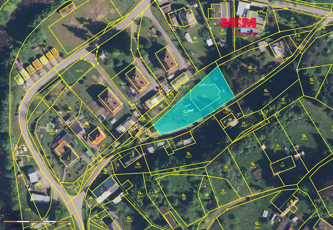 Prodej stavebního pozemku 1 277 m²