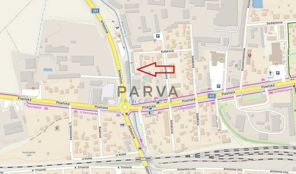 Prodej krajní řadové garáže 24 m2 Rokycany, Rokycany – náhled fotky 3