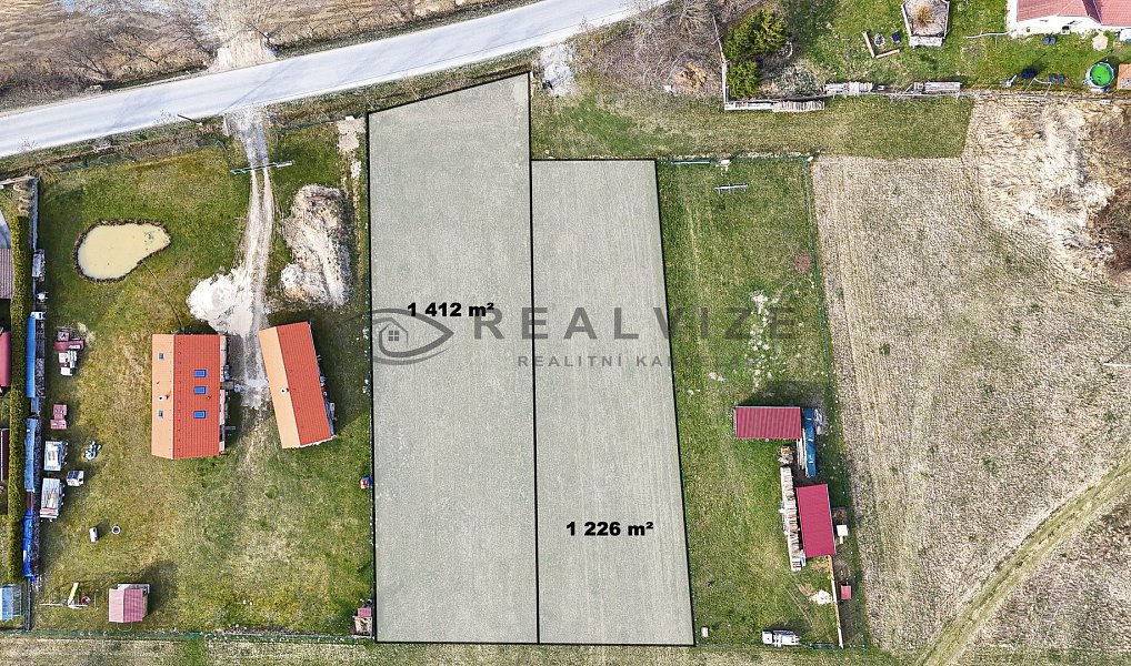 Prodej stavebního pozemku 2 638 m², Suchdol nad Lužnicí – fotka 1 z 5