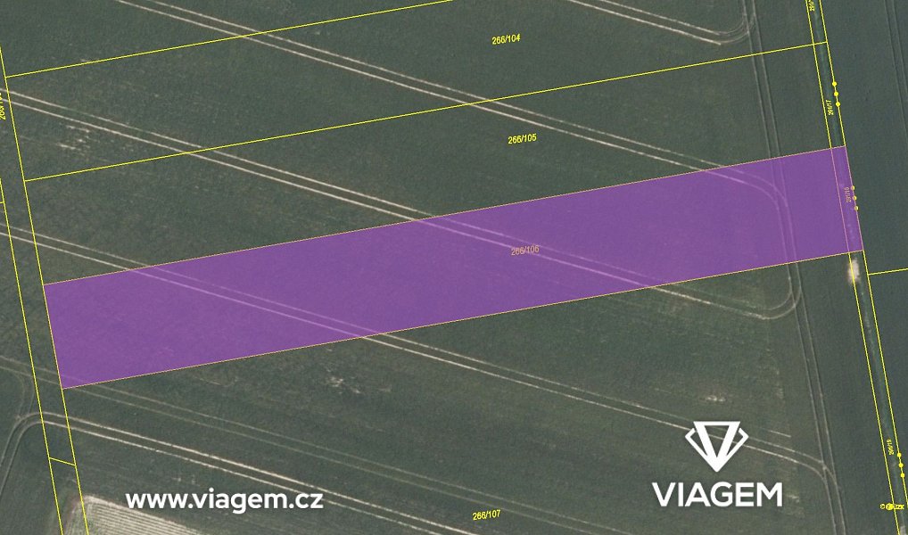 Prodej pole 624 m², Čilec – náhled fotky 4