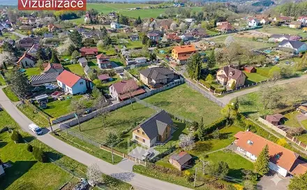 Prodej stavebního pozemku 1 069 m², Kovářovická, Pyšely - Zaječice, okres Benešov