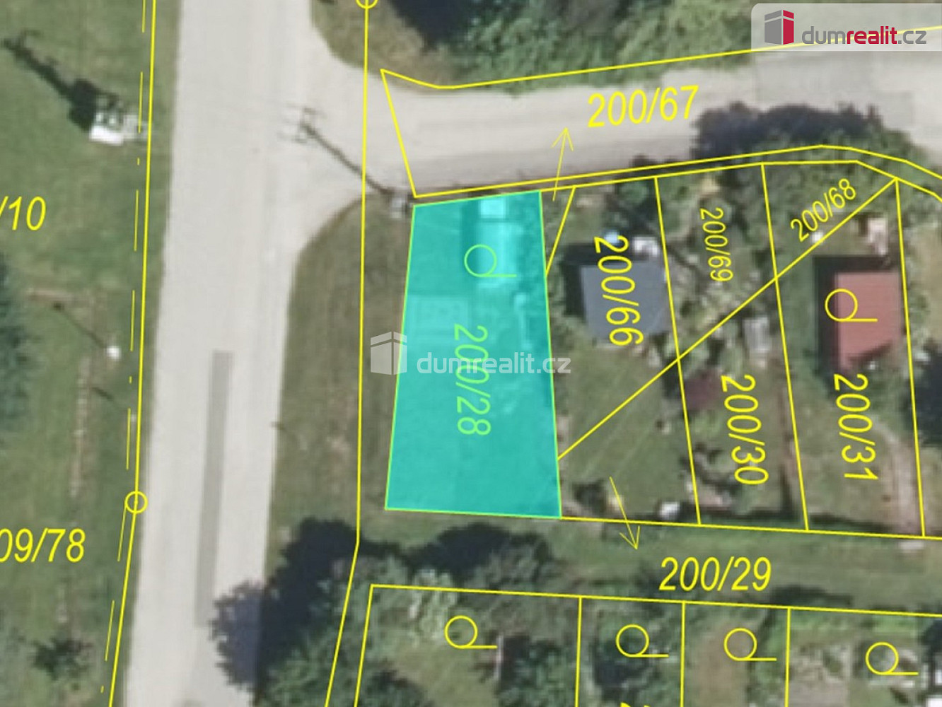 Prodej zahrady 118 m²