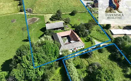 Prodej domu 103 m² s pozemkem 119 009 m², Kořenec, okres Blansko