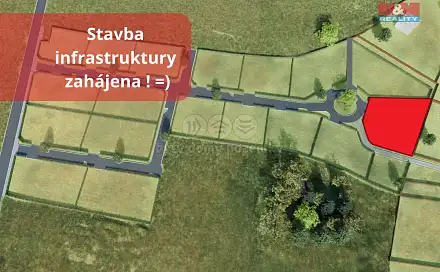 Prodej stavebního pozemku 1 025 m², Nová Ves, okres Plzeň-Jih