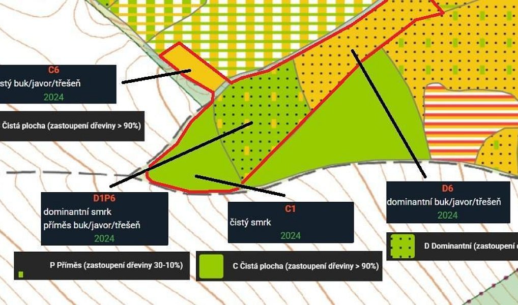 Prodej lesa 9 005 m², Liberk – náhled fotky 7