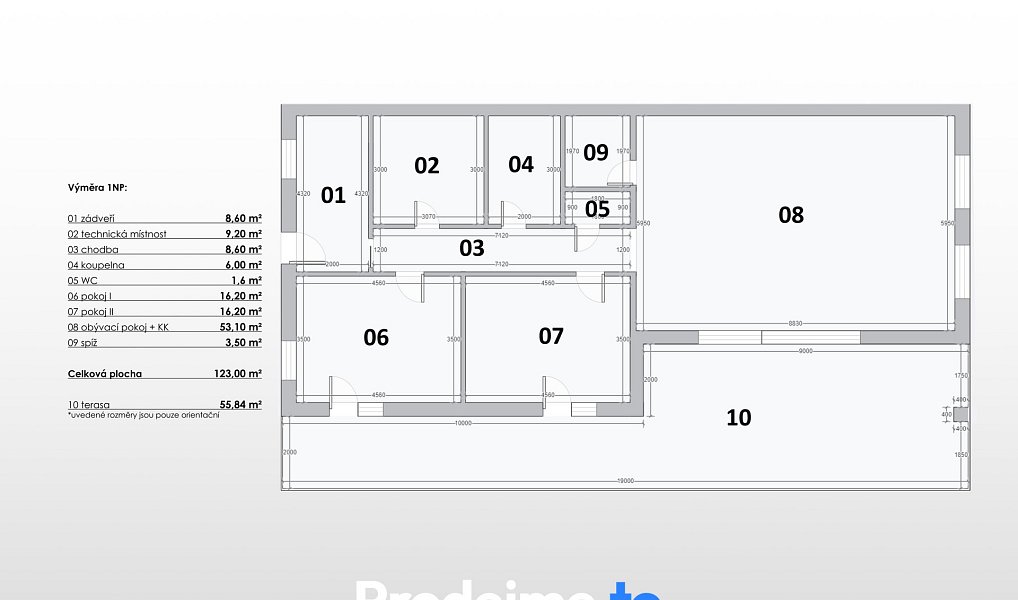 Prodej domu 182 m² s pozemkem 525 m², Hevlín – náhled fotky 5