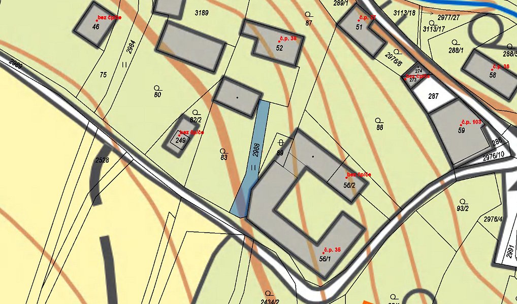 Prodej zahrady 54 m², Proseč – náhled fotky 3