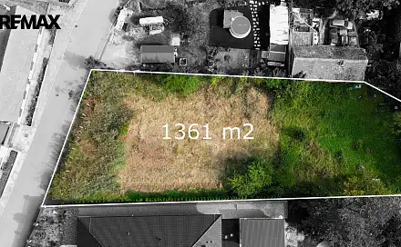 Prodej stavebního pozemku 1 361 m², Dobročkovice, okres Vyškov