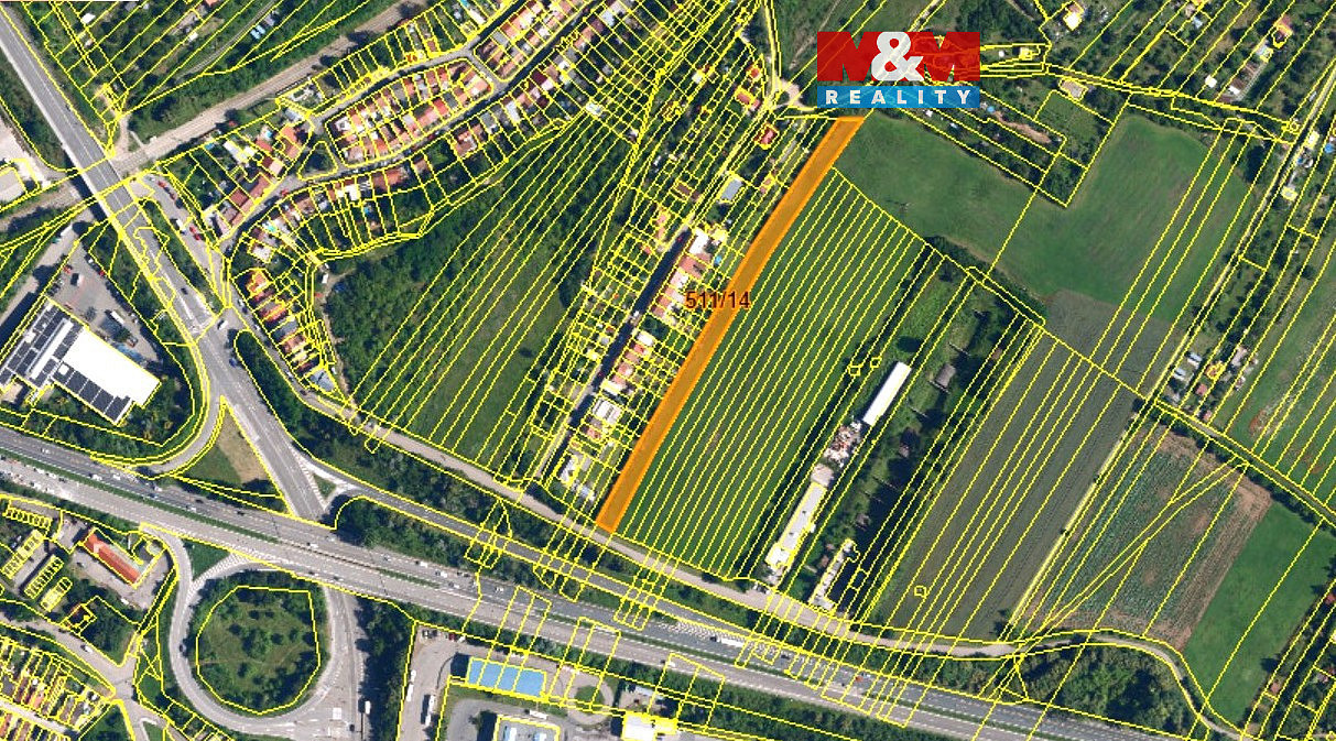Prodej pole 1 198 m²