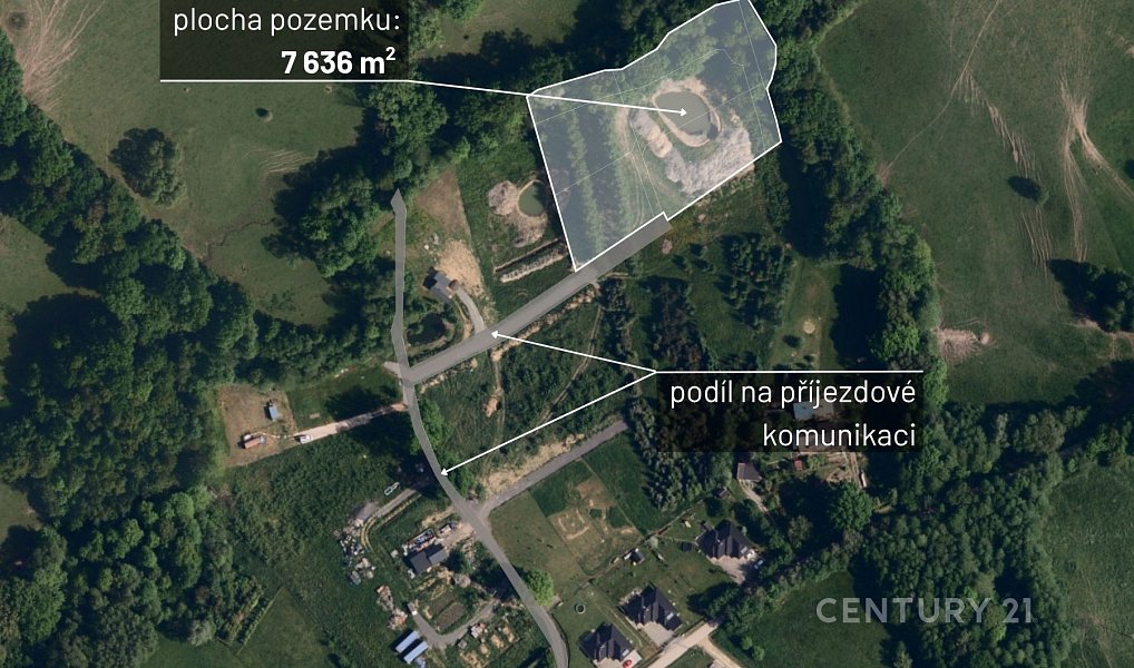 Prodej louky 7 636 m², Třinec – náhled fotky 2