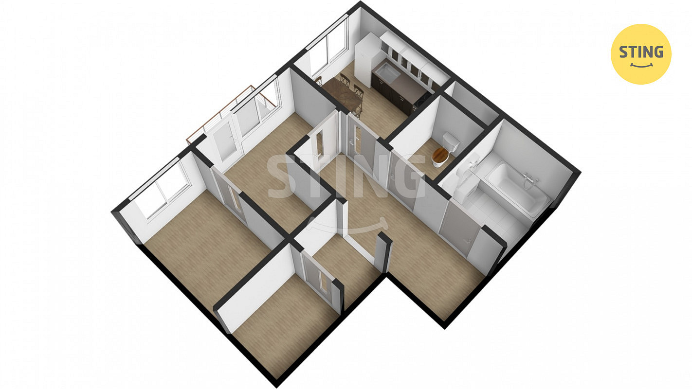Prodej bytu 3+1 78 m² – fotografie 3