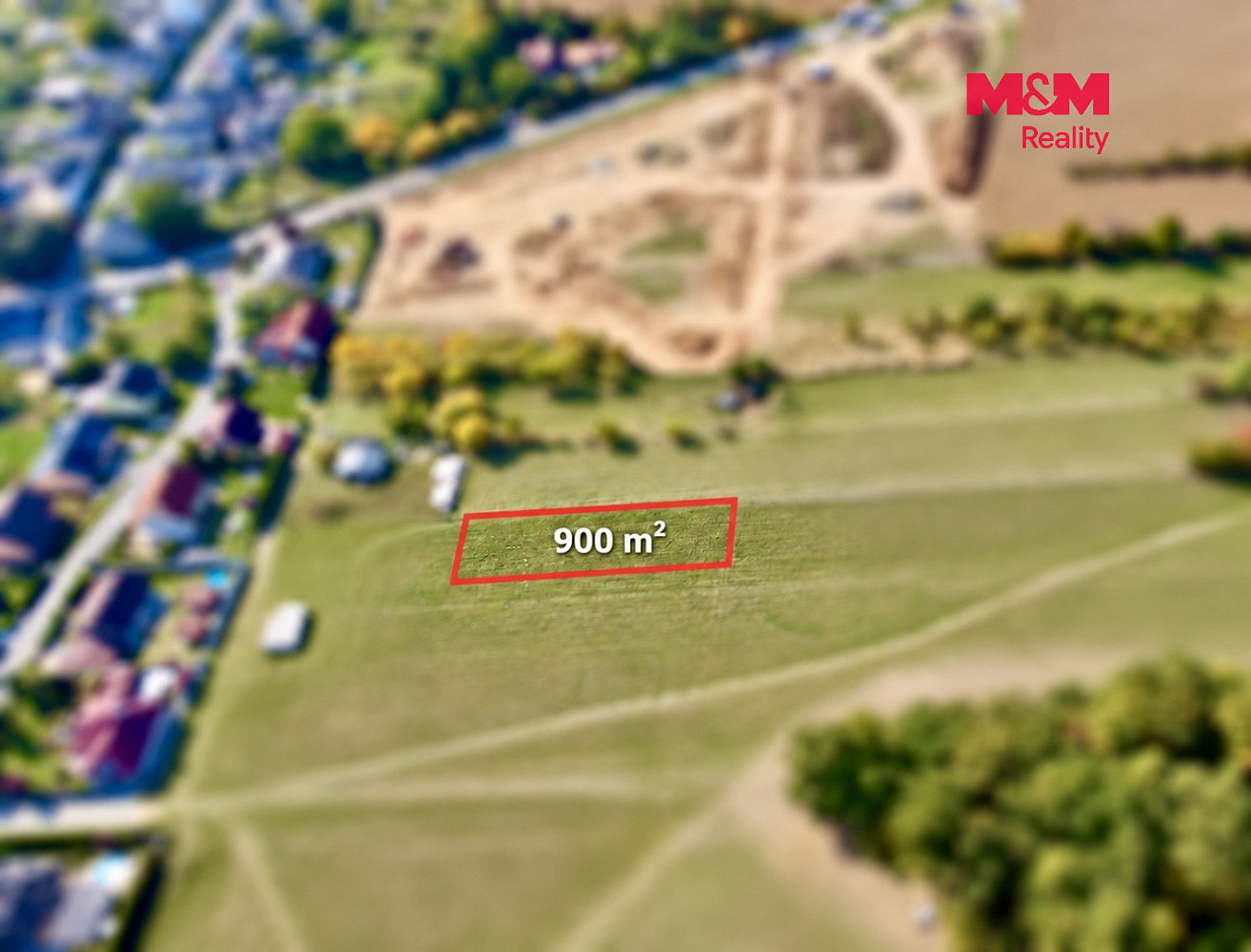 Prodej stavebního pozemku 900 m² – fotografie 2