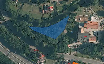 Prodej pozemku 477 m², Liberec
