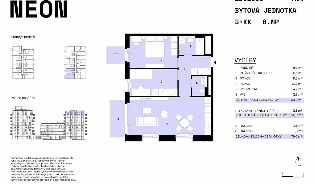 Prodej bytu 3+kk 68 m², Brno – náhled fotky 2