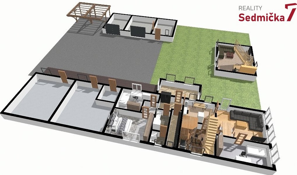 Prodej domu 225 m² s pozemkem 6 700 m², Věžná – náhled fotky 60