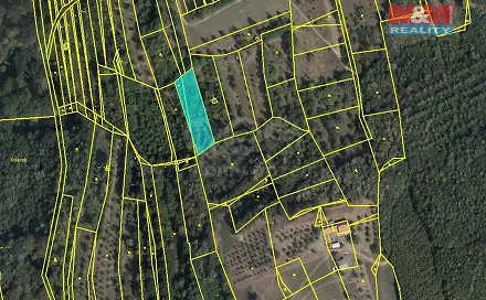 Prodej pole 935 m², Koryčany, okres Kroměříž