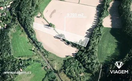 Prodej pole 970 m², Mladotice, okres Plzeň-sever