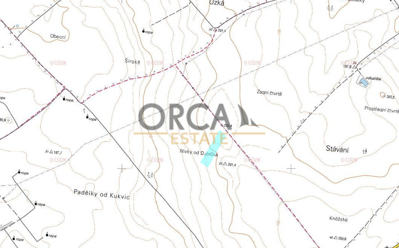 Prodej pole 5 276 m² – pohled 3
